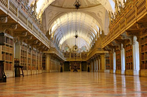 biblioteca do palacio nacional de mafra copy
