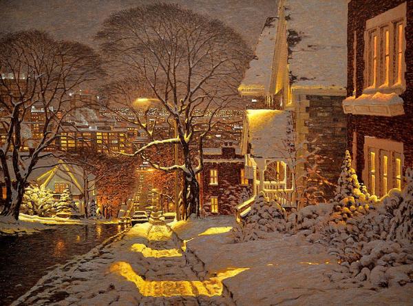 winter paintings richard savoie 12