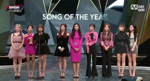 2018 mama twice song of the year 1