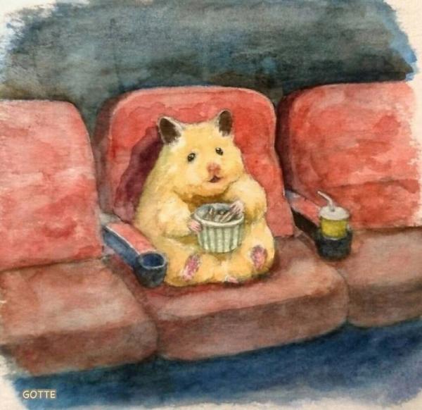 artist illustrates the typical life of a japanese hamster and the result is very cute 5c47fd5e9fa99 700