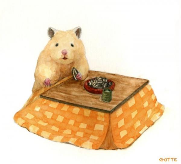 artist illustrates the typical life of a japanese hamster and the result is very cute 5c47fdf9a387d 700