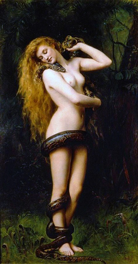 472px lilith john collier painting
