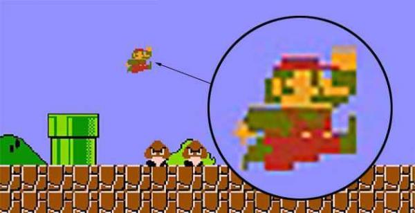 ever noticed the hand of mario