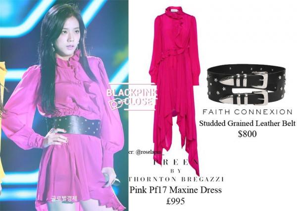 black pink outfit jisoo 5