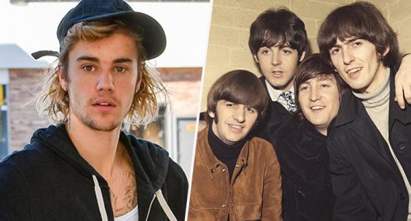 bieber and beatles