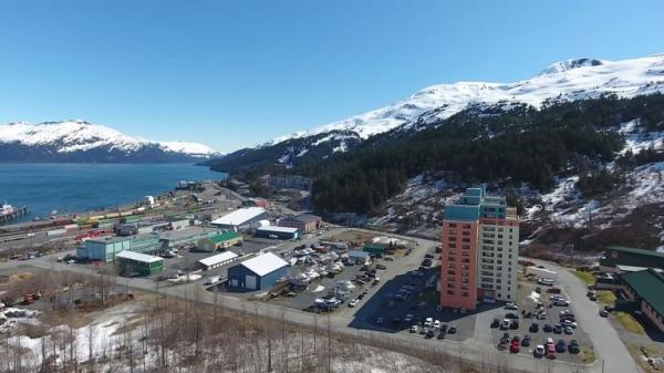 finally youll reach whittier a small port community on the shore of prince william sound chances are your eye will immediately be drawn to one building in particular