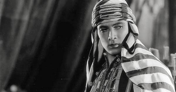 rudolph valentino in the son of the sheik