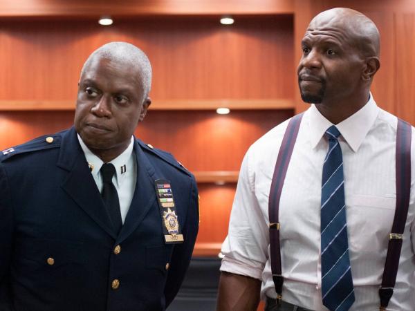 terry crews has received numerous accolades for his comedy work on award winning shows everybody hates chris and brooklyn nine nine but no one was laughing when they got tackled by crews during his fo