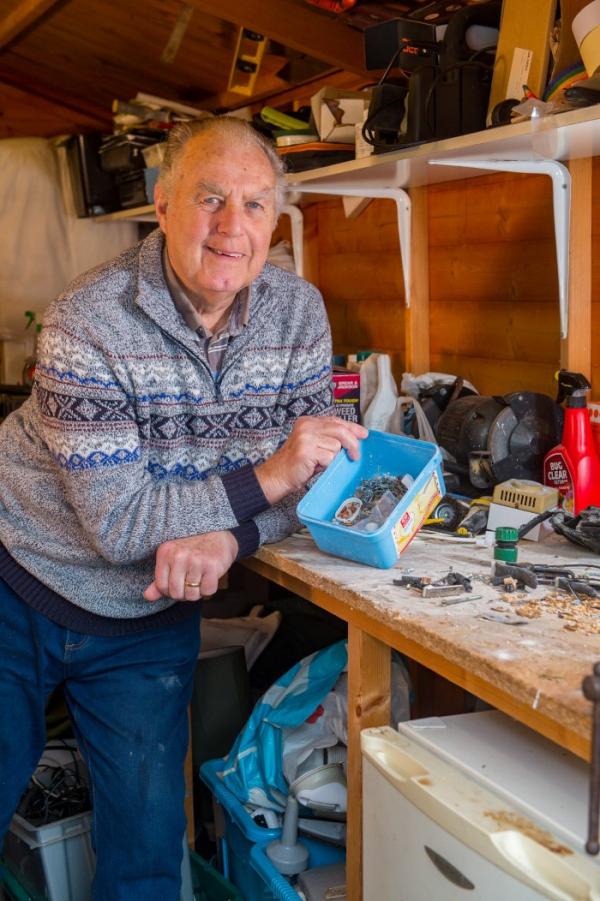 mouse tidying garden shed night pensioner discovered stephen mckears 1 5c91f52aa27b9 700