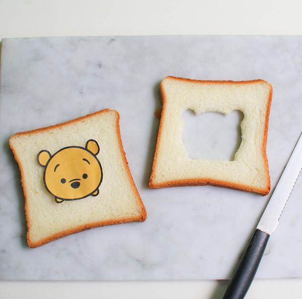 disney family winnie the pooh grilled cheese