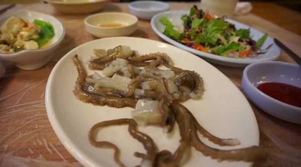 sannakji raw octopus korea