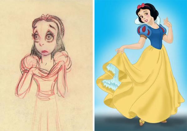 concept art sketches original compared disney characters 2 5c98933aed173 700