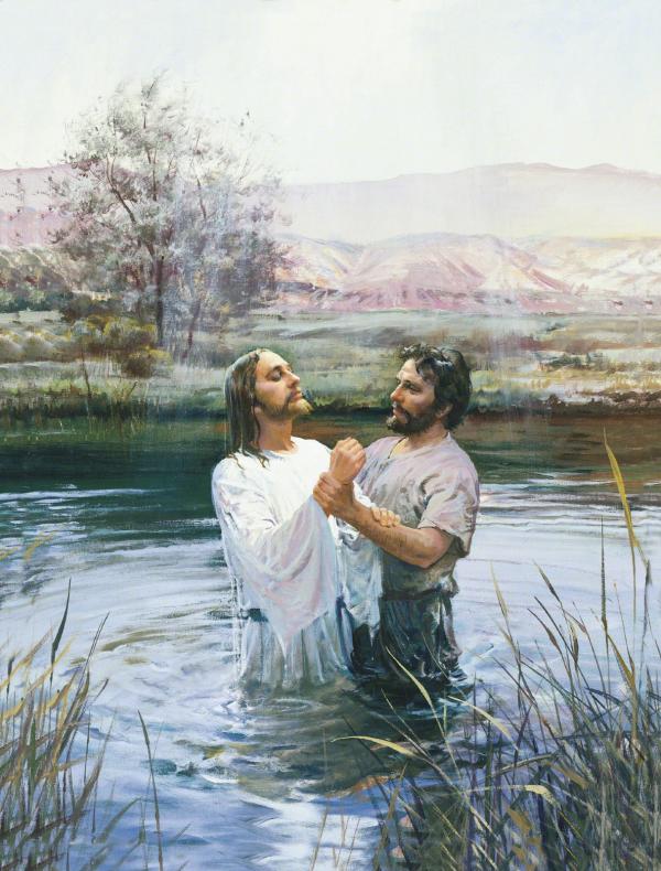 john baptizes christ 39544 wallpaper