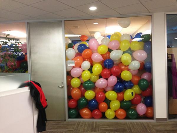balloon prank