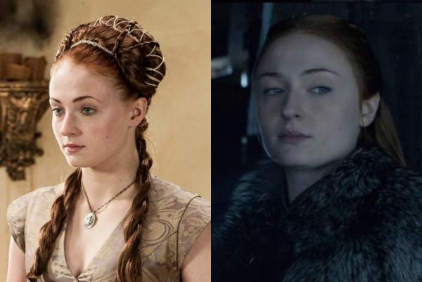 sansa then and now