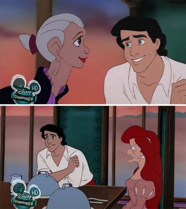 this is what would happen if the disney characters used the face swap application the result is hilarious 59cba204d5e58 700