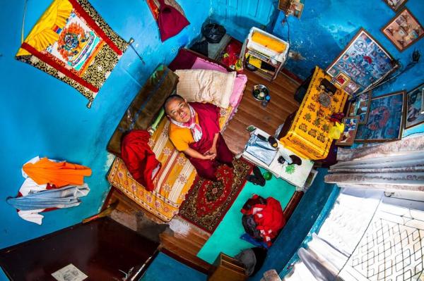 katmandu nepal pema 22 years old buddhism student