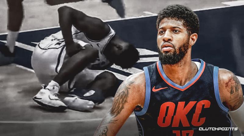 paul george takes heat from twitterverse after zion williamson injury
