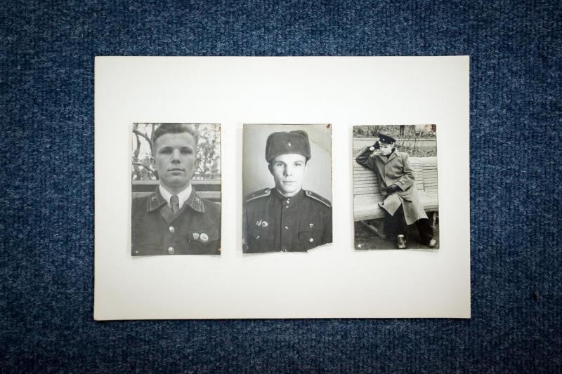 Hình ảnh thời trẻ của Yuri Gagarin được cất giữ tại trường phổ thông mà ông từng theo học.