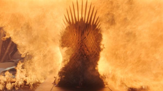 iron throne on fire 670x377