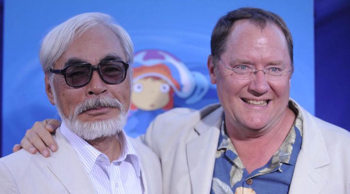 john lasseter and hayao miyazaki