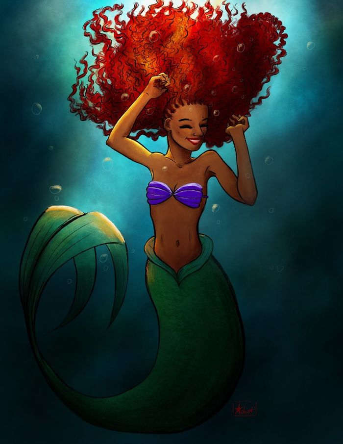 Loạt fanart cực đẹp về nàng tiên cá da màu Halle Bailey khiến bạn muốn xem bản chuyển thể 'The Little Mermaid' ngay lập tức Loạt fanart cực đẹp về nàng tiên cá da màu Halle Bailey khiến bạn muốn xem bản chuyển thể 'The Little Mermaid' ngay lập tức