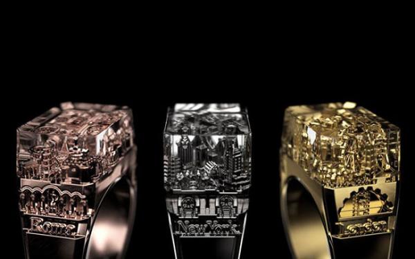 beautifully detailed architecture rings feature miniature versions of city skylines 5d283e9ad85f0 700