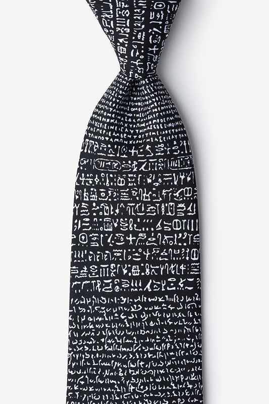 black microfiber rosetta stone extra long tie 247942 540 800 0