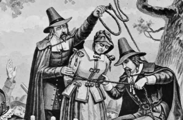 witches were burned at the stake