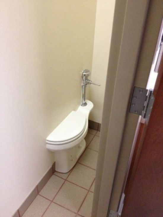 half toilet