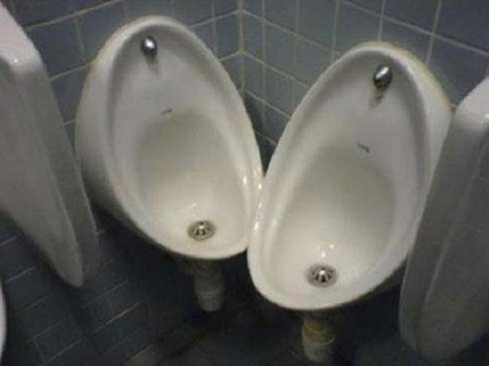 the drunk urinal