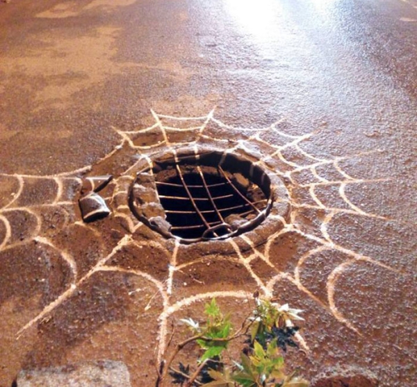 man draws attention to messed up roads in best way possible xx photos 12